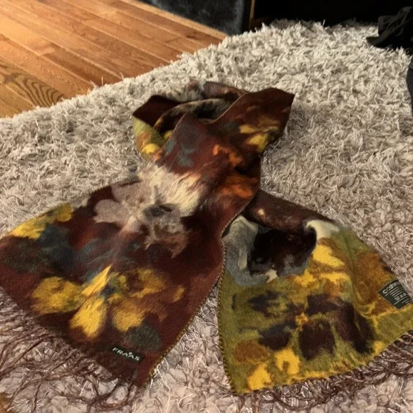 Fraas Super Soft Multi Color Cashmink Scarves Shawls Scarf Made in Germany New - Picture 3 of 10